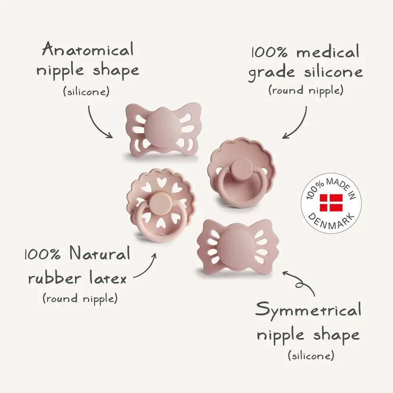 FRIGG Baby's First Pacifier - 4-Pack image number 1